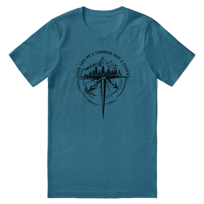 Live Life By a Compass Tee