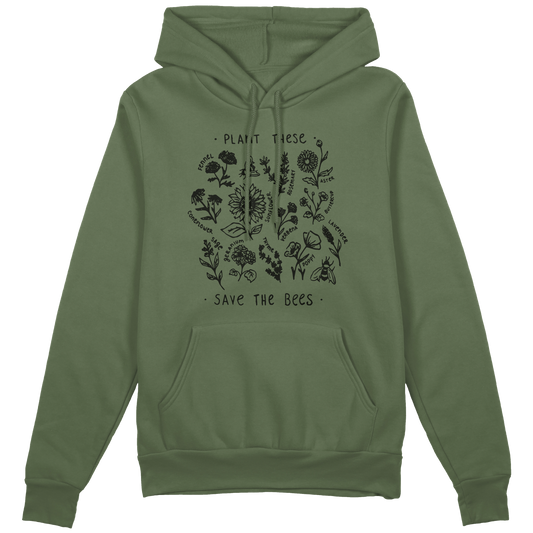 Plant These Save the Bees Hoodie
