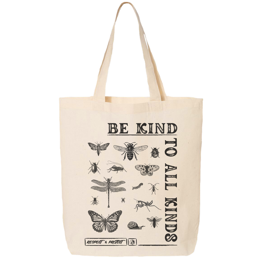 Be Kind to All Kinds Critters Tote Bag